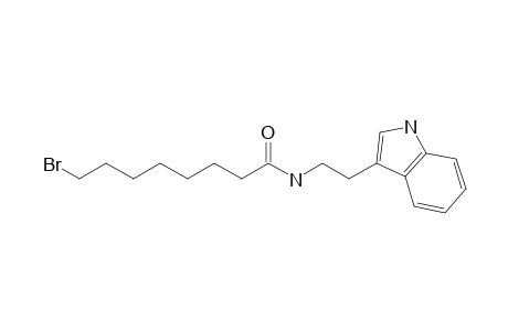 8-bromanyl-N-[2-(1H-indol-3-yl)ethyl]octanamide