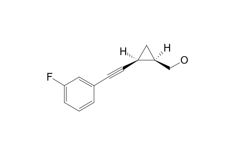 2-((1R*,2S*)-3-Fluorophenylethynyl)cyclopropyl]methanol