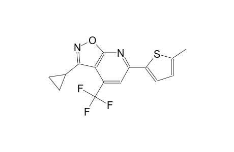 isoxazolo[5,4-b]pyridine, 3-cyclopropyl-6-(5-methyl-2-thienyl)-4-(trifluoromethyl)-