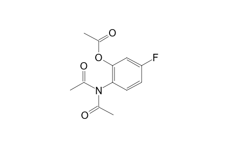 2-Amino-5-fluorophenol, N,N,o-triacetyl-