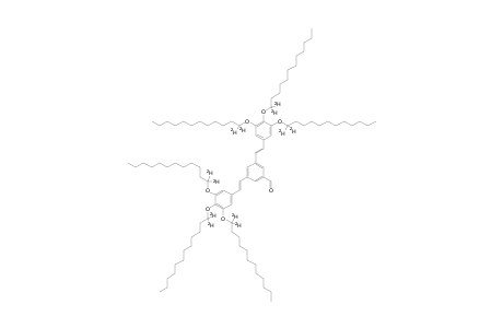 (E,E)-3,5-BIS-[2-[3,4,5-(1,1-DIDEUTERIOTRIDODECYLOXY)-PHENYL]-ETHENYL]-BENZALDEHYDE