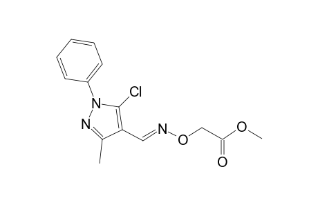 methyl ({[(E)-(5-chloro-3-methyl-1-phenyl-1H-pyrazol-4-yl)methylidene]amino}oxy)acetate