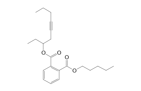 Phthalic acid, non-5-yn-3-yl pentyl ester