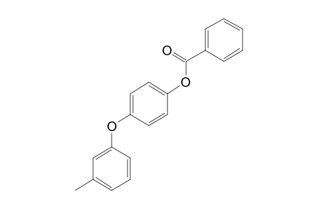 p-(m-tolyloxy)phenol, benzoate