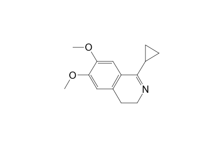 1-cyclopropyl-6,7-dimethoxy-3,4-dihydroisoquinoline