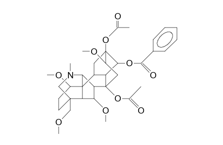 Delphinine 13-acetate