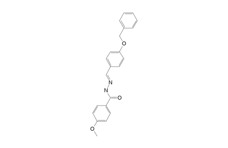 4-Methoxybenzenamine, N-(4-benzyloxybenzylidenamino)-