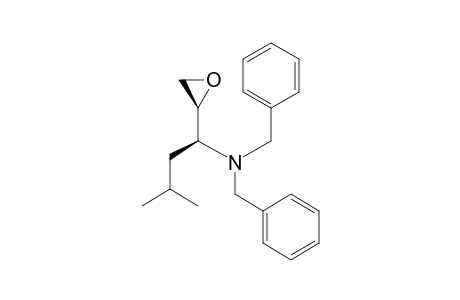 (2S)-[(1'S)-(Dibenzylamino)-3'-methylbutyl]oxirane