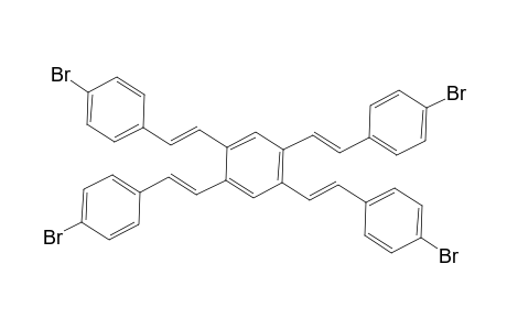 1,2,4,5-tetrakis((E)-4-bromostyryl)benzene