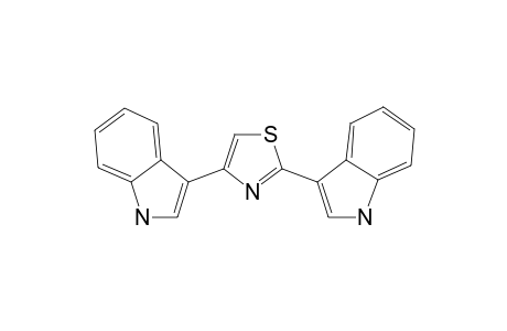 1H-Indole, 3-[4-(1H-indol-3-yl)-2-thiazolyl]-