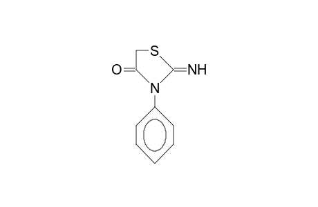 2-imino-3-phenyl-4-thiazolidinone