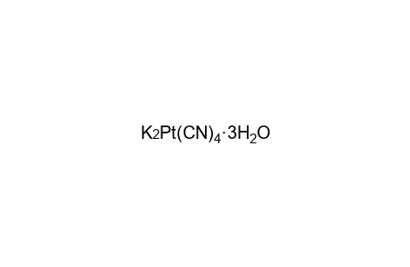 POTASSIUM TETRACYANOPLATINATE (II), TRIHYDRATE