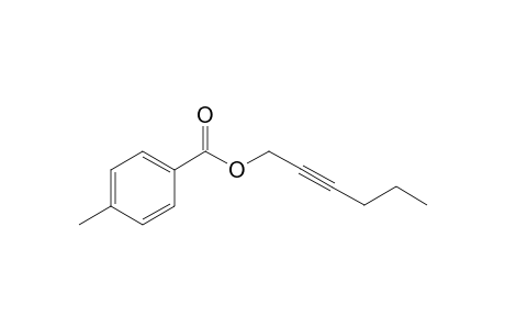 Hex-2-yn-1-yl 4-methylbenzoate