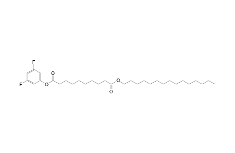 Sebacic acid, 3,5-difluorophenyl pentadecyl ester