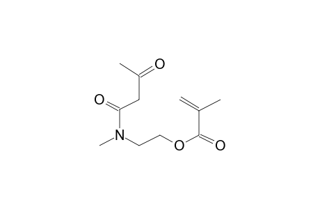 2-Propenoic acid, 2-methyl-, 2-[(1,3-dioxobutyl)methylamino]ethyl ester