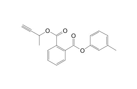 Phthalic acid, but-3-yn-2-yl 3-methylphenyl ester