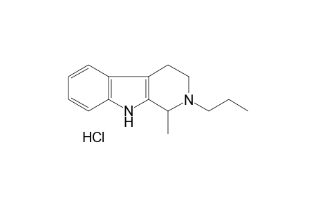 1-methyl-2-propyl-2,3,4,9-tetrahydro-1H-pyrido[3,4-b]indole, monohydrochloride