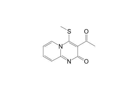 3-Acetyl-4-(methylthio)pyrido[1,2-a]pyrimidin-2-one