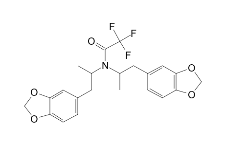 bis-(1-(3,4-Methylenedioxyphenyl)-propan-2-yl)amine, N-(trifluoroacetyl)