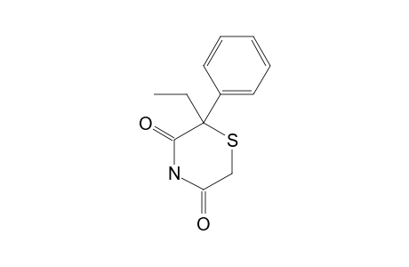 2-ethyl-2-phenyl-2H-1,4-thiazine-3,5(4H,6H)-dione