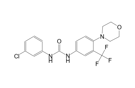 urea, N-(3-chlorophenyl)-N'-[4-(4-morpholinyl)-3-(trifluoromethyl)phenyl]-