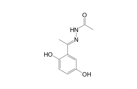 N'-(2,5-Dihydroxy-.alpha.-methylbenzylidene)acethydrazide