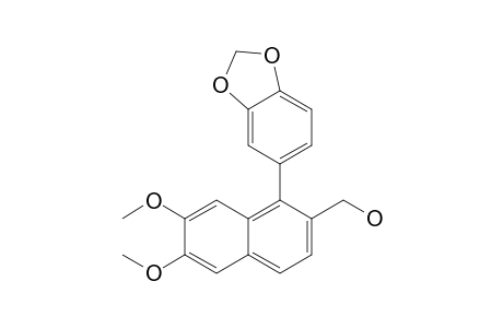 2-(Hydroxymethyl)-1-(3,4-methylenedioxyphenyl)-6,7-dimethoxynaphthalene