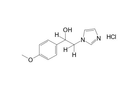 alpha-(p-methoxyphenyl)imidazole-1-ethanol, monohydrochloride