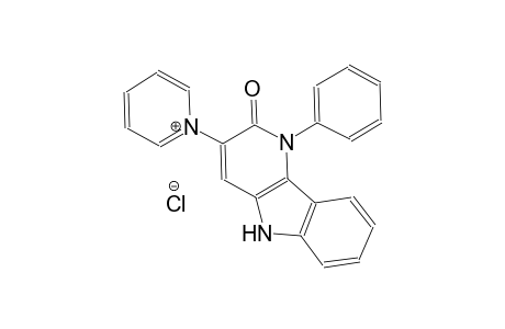 1-(2-oxo-1-phenyl-2,5-dihydro-1H-pyrido[3,2-b]indol-3-yl)pyridinium chloride