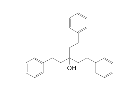 Tris(2-phenylethyl)methanol