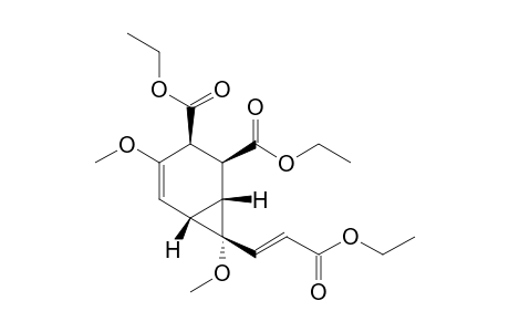 (1R,4S,5S,6R,7R)-7-[(E)-3-ethoxy-3-keto-prop-1-enyl]-3,7-dimethoxy-bicyclo[4.1.0]hept-2-ene-4,5-dicarboxylic acid diethyl ester