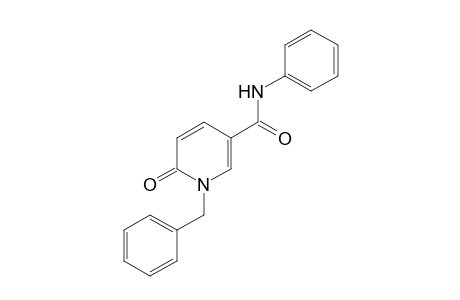 1-BENZYL-1,6-DIHYDRO-6-OXONICOTINANILIDE