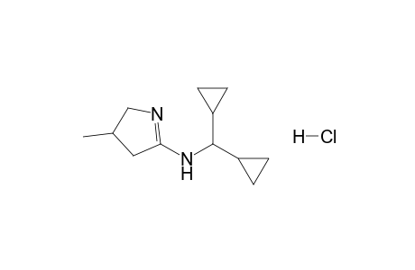 Dicyclopropylmethyl(4-methyl-4,5-dihydro-3H-pyrrol-2-yl)amine hydrochloride