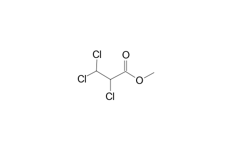 2,3,3-trichloropropionic acid, methyl ester