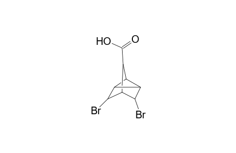 3-endo,5-endo-dibromotricyclo(2.2.1.0*2,6)heptane-7-carboxylic acid