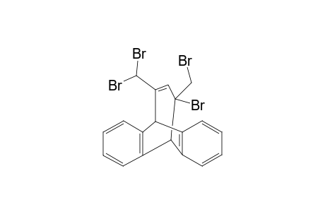 11-(Dibromomethyl)-13-bromo-13-(bromomethyl)-9,10-dihydro-9,10-prop-11-enoanthracene