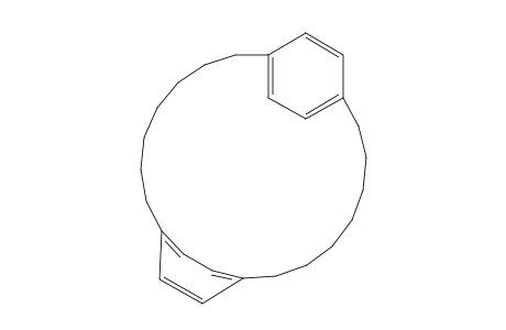 Tricyclo[18.2.2.2(9,12)]hexacosa-9,11,20,22,23,25-hexaene