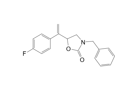 3-Benzyl-5-(1-(4-fluorophenyl)vinyl)-2-oxazolidinone