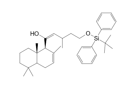 (S,R)-15-(Tert-butyldiphenylsilyloxy)-rac-labd-7,12-dien-11-ol