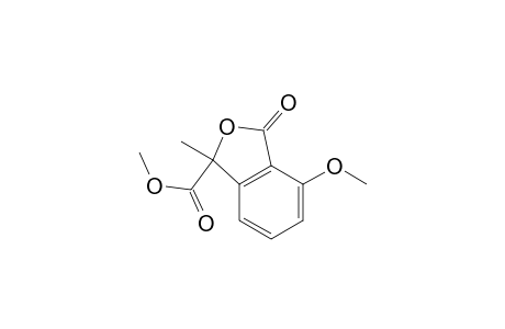 3-Carbomethoxy-7-methoxy-3-methyl-phthalide