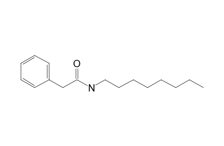 Phenylacetamide, N-octyl-