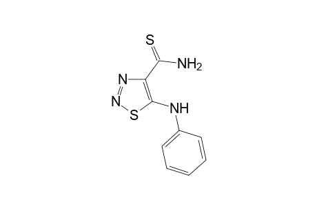 5-(Phenylamino)-4-[thioamido]-1,2,3-thiadiazole