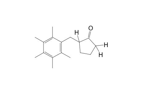 2-(2,3,4,5,6-pentamethylbenzyl)cyclopentanone