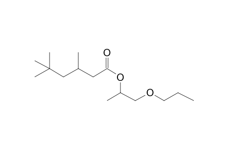 1-Propoxypropan-2-yl 3,5,5-trimethylhexanoate