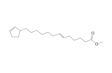 6-Tridecenoic acid, 13-(2-cyclopenten-1-yl)-, methyl ester