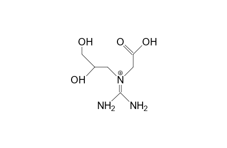 N-(2,3-Dihydroxy-propyl)-glycocyamine cation