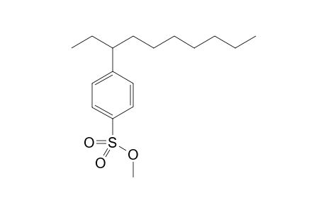 methyl 4-(1-ethyloctyl)benzenesulfonate