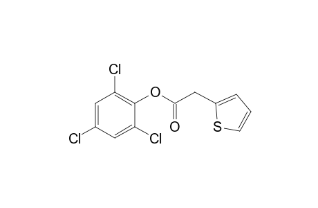 2-Thiophenylacetic acid, 2,4,6-trichlorophenyl ester