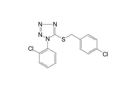 1-(o-chlorophenyl)-5-[(p-chlorobenzyl)thio]-1H-tetrazole