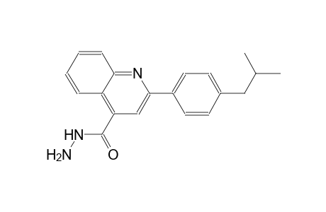 2-(4-isobutylphenyl)-4-quinolinecarbohydrazide